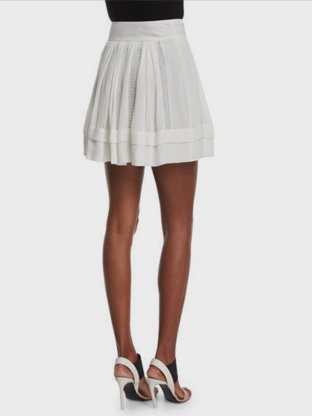 IRO Ginny Skirt in Ecru size 36 - Picture 5 of 17
